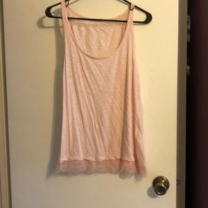 Lacey Pink Tank